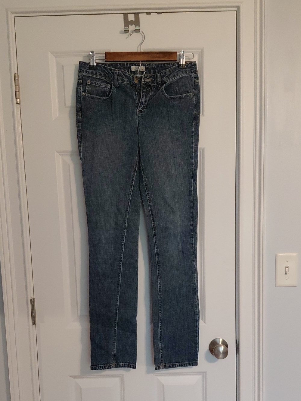 So. Skinny Jeans, Size 5 Average, Blue Denim